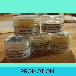 Body Butter Samples Pack of 24