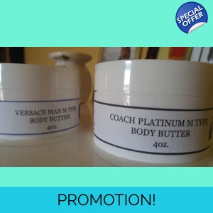 VERSACE MAN M TYPE BODY BUTTER 4 OZ