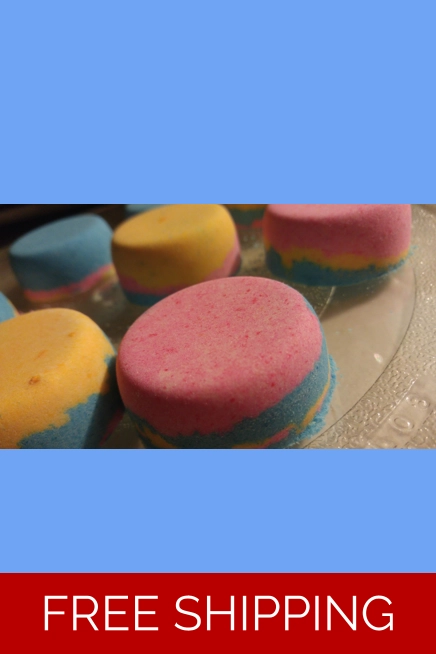 Caribbean Fantasy Bathbombs Set of Six Hempseed Oil