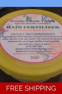 HAIR FERTILIZER 8 OZ 4o..