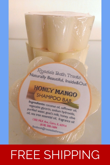 HONEY MANGO SHAMPOO BARS SET OF 4