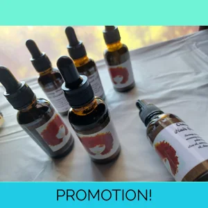 Paleo Natural Hair Growth Oil 1oz Sample
