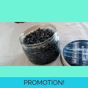 BLACK FOREST EPSOM SALT BATH SALT FOOT SOAK ORGANIC