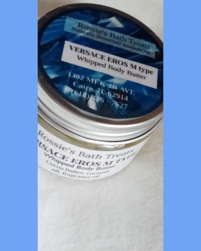 Versace Eros M type Body Butter HandMade Organic Skin Care