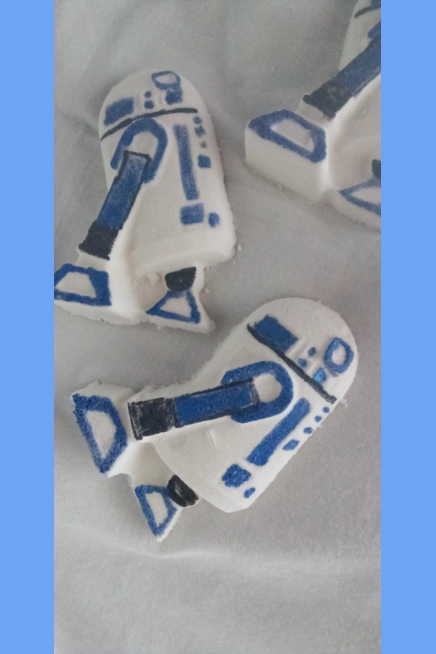 R2-D2 Bathbombs Black Coconut