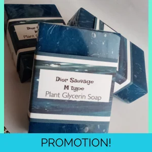 Dior Sauvage M type  Soap Vegetable Glycerin Soap