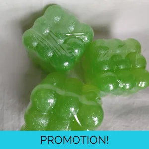 Green Tea Cucumber Massage Soap with Aloe