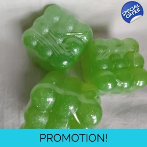 Green Tea Cucumber Massage Soap with Aloe