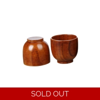Wooden Wine Tumbler - small