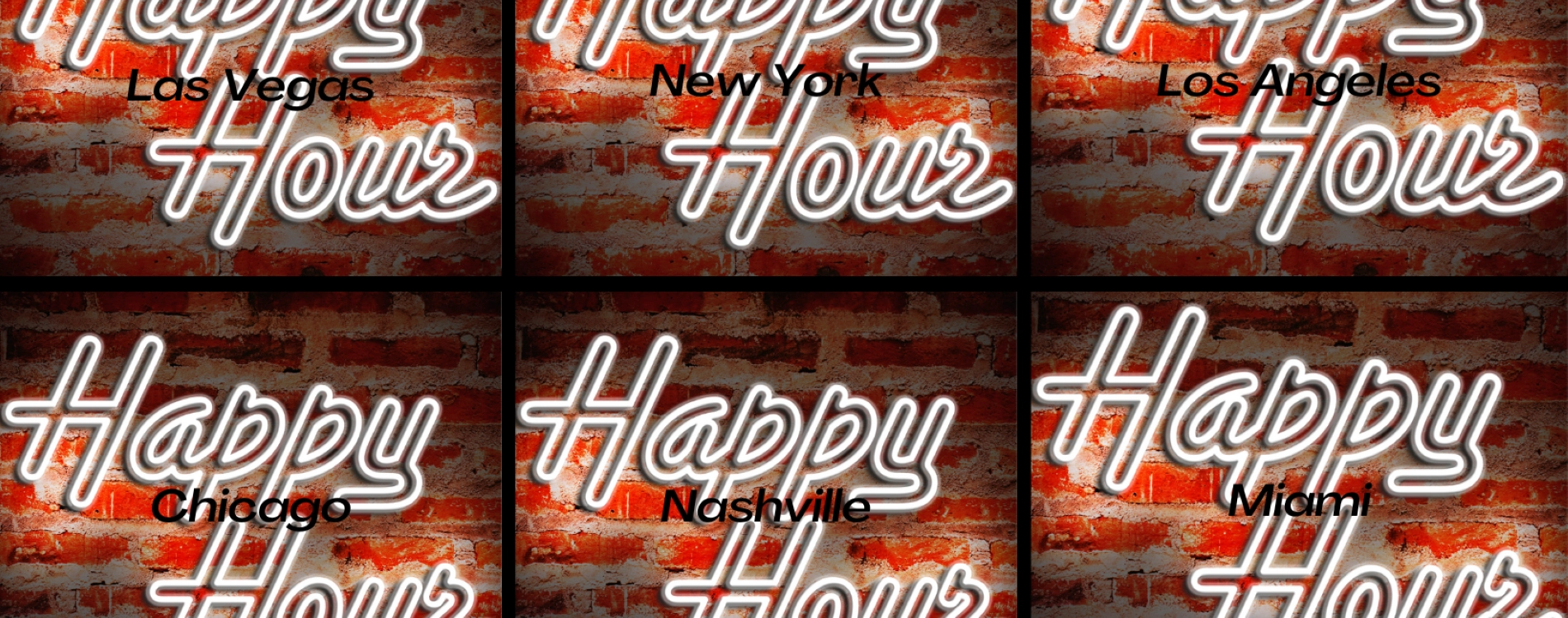 It's Happy Hour somewhere...