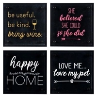 Decorative Block Art - Desk Plaque