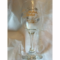 Let It Snow, Drink Merlot Wine Gl..