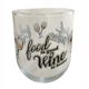 Food is Good, Wine is Better | Wine Glass