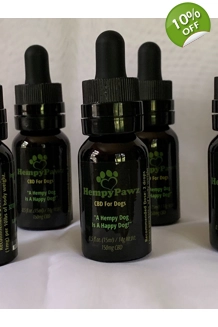 Hempy Pawz CBD Oil..