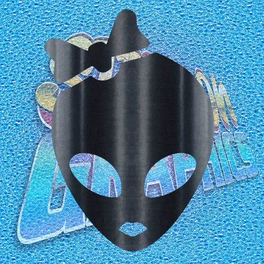 Alien Girl Head