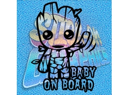 Baby Groot On Board