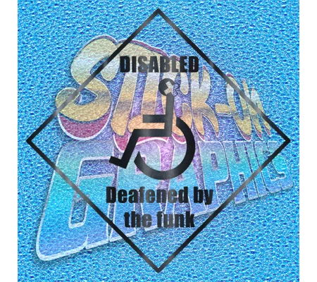 Disabled Car Window Sign