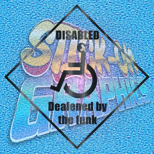 Disabled Car Window Sign