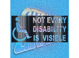 Not Every Disability Is Visible