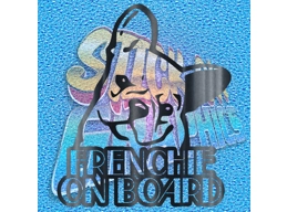 French Bulldog On Board 002