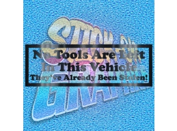 No Tools Already Stolen
