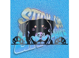 Hiding Rottweiler