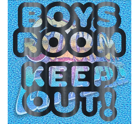 Room Keep Out Boys