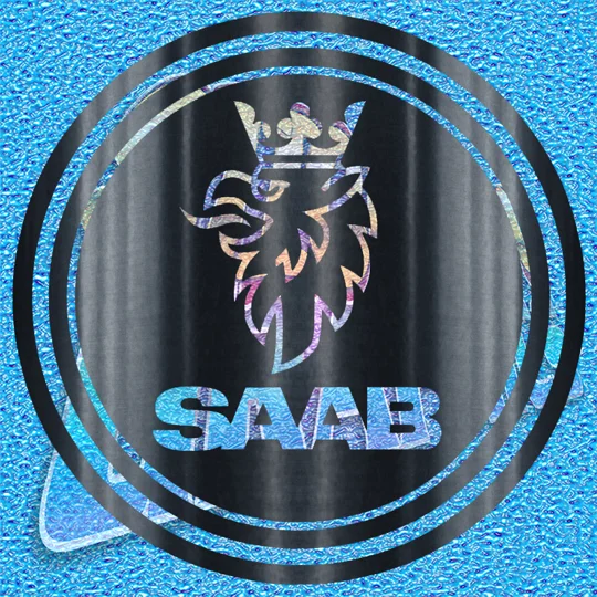 Saab Badge Invert