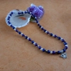 Purple Butterfly Necklace
