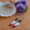 Bloody Carving Knife Earrings