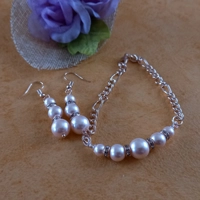 Camilla Bracelet and Earrings Set