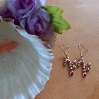 Christmas - Candy Cane Earrings