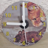CD Clock - Cat and Mouse