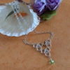 Chainmaille Aura Unit Necklace - Transparent Pale Green