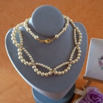 Chantelle Chaton Necklace - Light Peach Chantelle Chaton Necklace - Light Peach