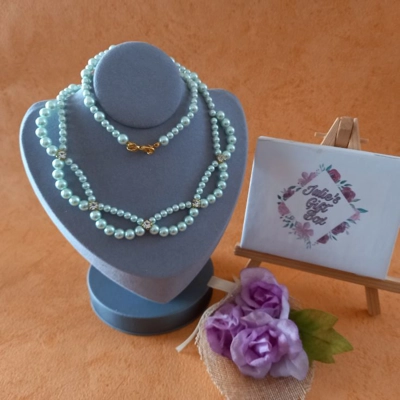 Chantelle Chaton Necklace - Sea Glass Chantelle Chaton Necklace - Sea Glass