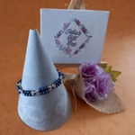 Charlene Chaton Bracelet - Cobalt Blue Charlene Chaton Bracelet - Cobalt Blue