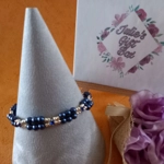 Charlene Chaton Bracelet - Cobalt Blue Charlene Chaton Bracelet - Cobalt Blue