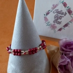 Charlene Chaton Bracelet - Ruby Red Charlene Chaton Bracelet - Ruby Red