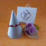 Charlene Chaton Bracelet - Ruby Red Charlene Chaton Bracelet - Ruby Red