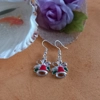 Hand Painted Bells Earrings