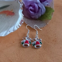 Hand Painted Bells Earrings