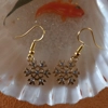 Christmas Earrings-Snowflake