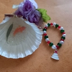 Christmas Stretch Bracelet - Christmas Tree Christmas Stretch Bracelet - Christmas Tree