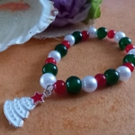 Christmas Stretch Bracelet - Christmas Tree Christmas Stretch Bracelet - Christmas Tree