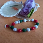 Christmas Stretch Bracelet - Santa Hat Christmas Stretch Bracelet - Santa Hat
