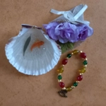 Christmas Stretch Bracelet with Christmas Rocking Horse Christmas Stretch Bracelet with Christmas Rocking Horse