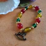 Christmas Stretch Bracelet with Christmas Rocking Horse Christmas Stretch Bracelet with Christmas Rocking Horse