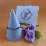Clio Crackle Bracelets - Blue Clio Crackle Bracelets - Blue