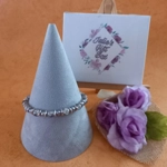 Clio Crackle Bracelets - Grey Clio Crackle Bracelets - Grey